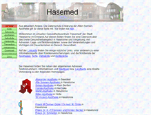 Tablet Screenshot of hasemed.de